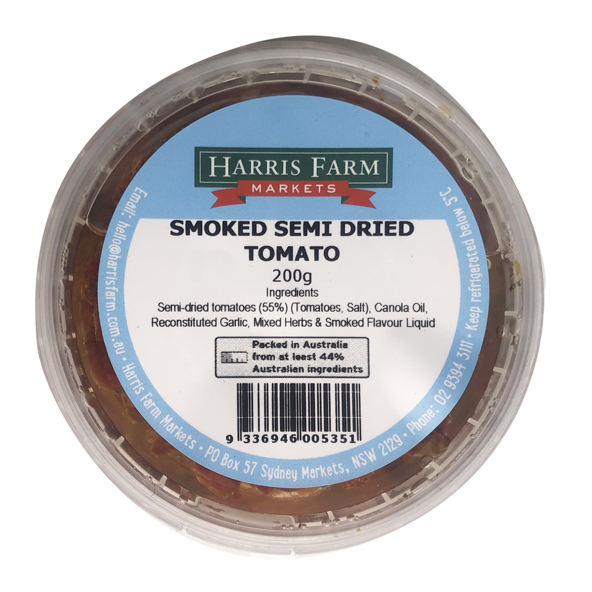 Harris Farm Smoked Semi Dried Tomato 200g