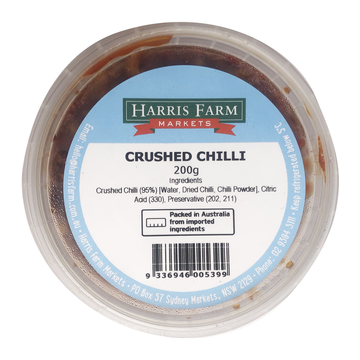 Harris Farm Crushed Chilli 200g