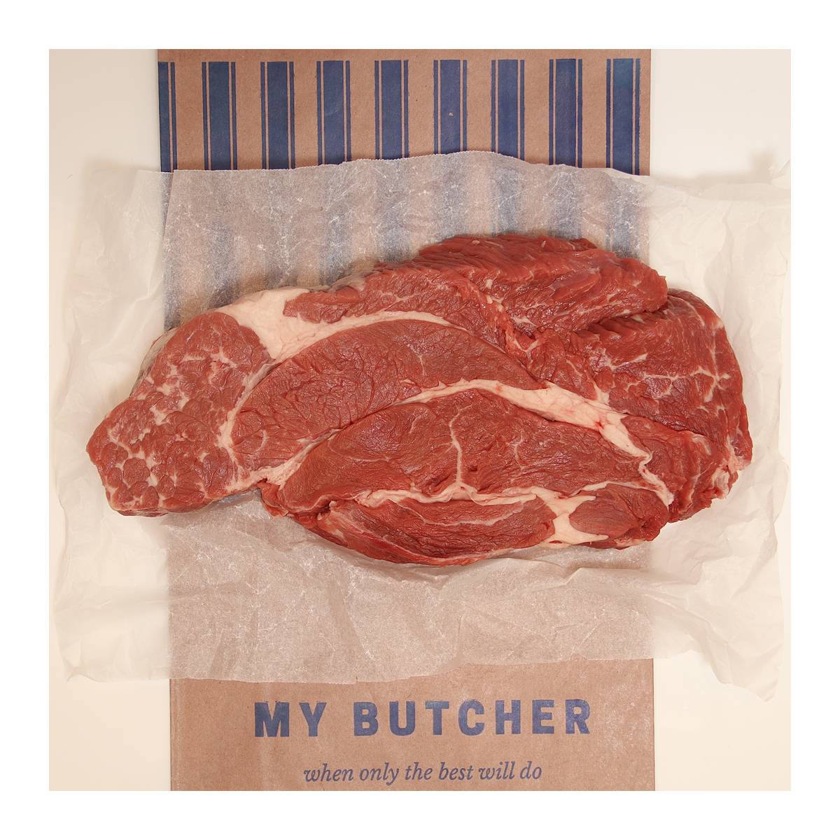 Butcher Beef Chuck Steak 600g-800g