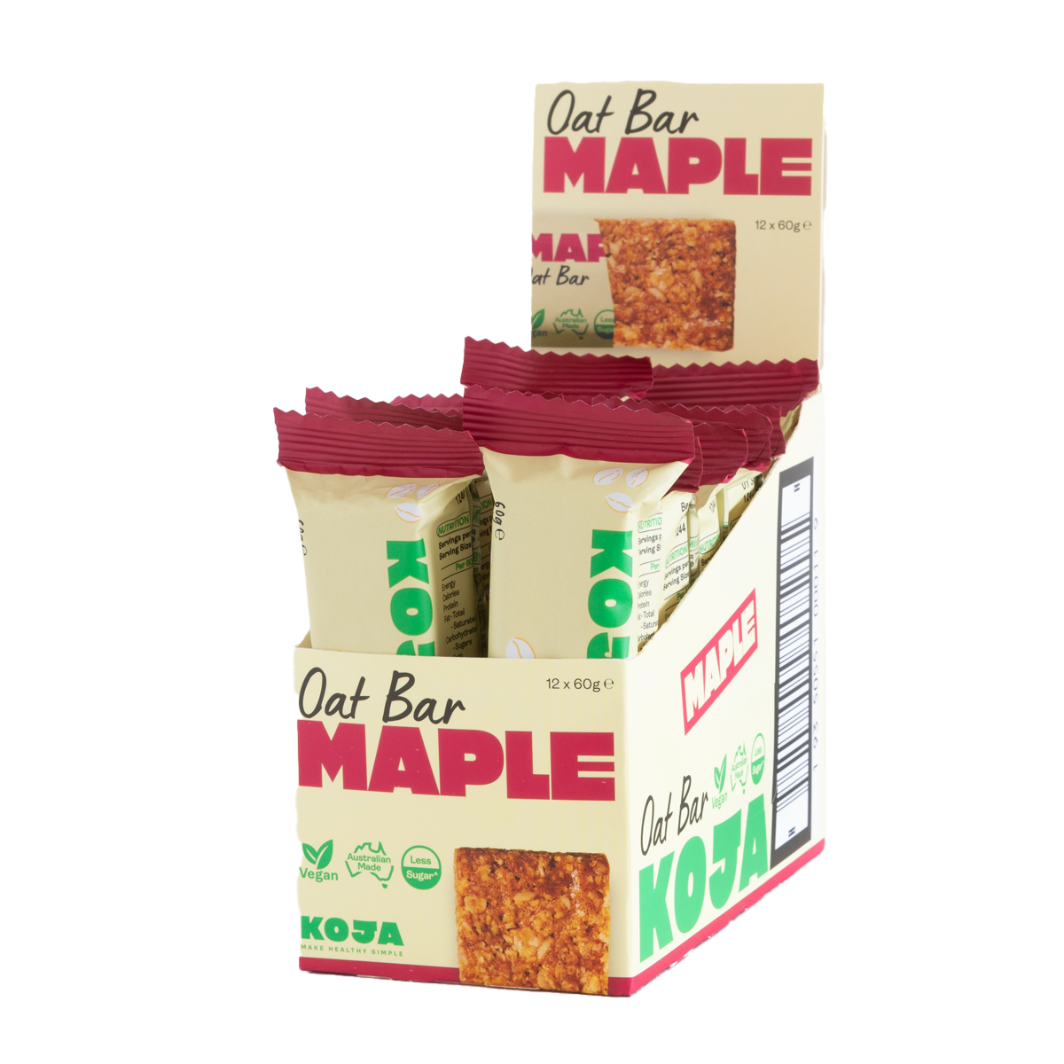 Koja Oat Bar Maple 60g