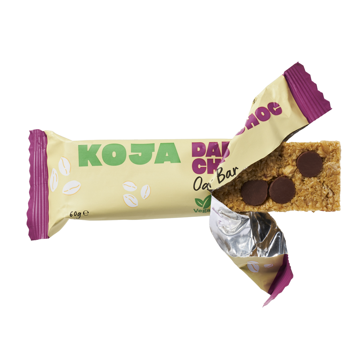 Koja Oat Bar Dark Choc Chip 60g