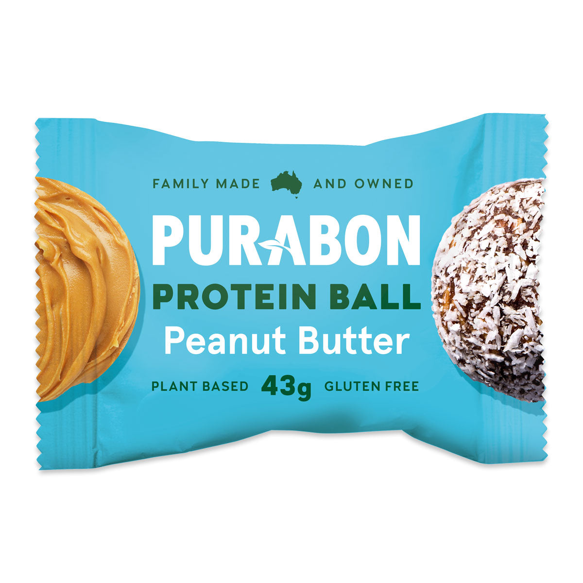 Purabon Protein Ball Peanut Butter 43g