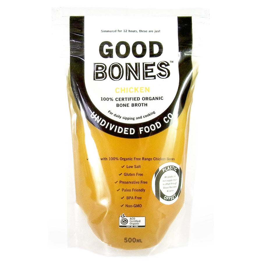 Good Bones Organic Chicken Bone Broth 500ml