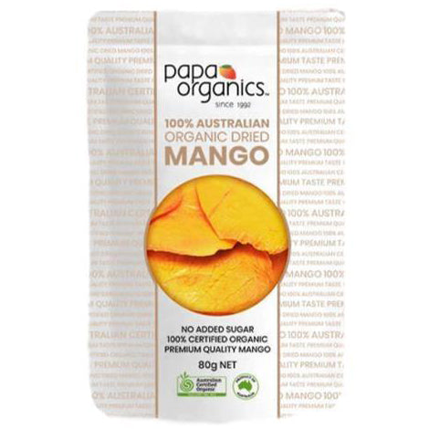 Papa Organics Dried Mango | Harris Farm Online