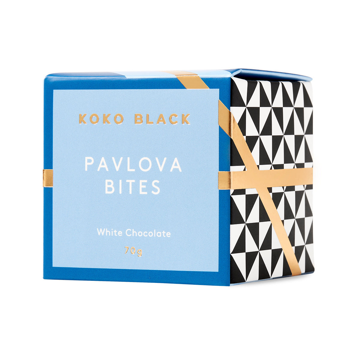 Koko Black White Chocolate Pavlova Bites Cube | Harris Farm Online