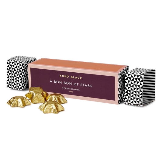 Koko Black Dark Chocolate A Bon Bon of Stars | Harris Farm Online