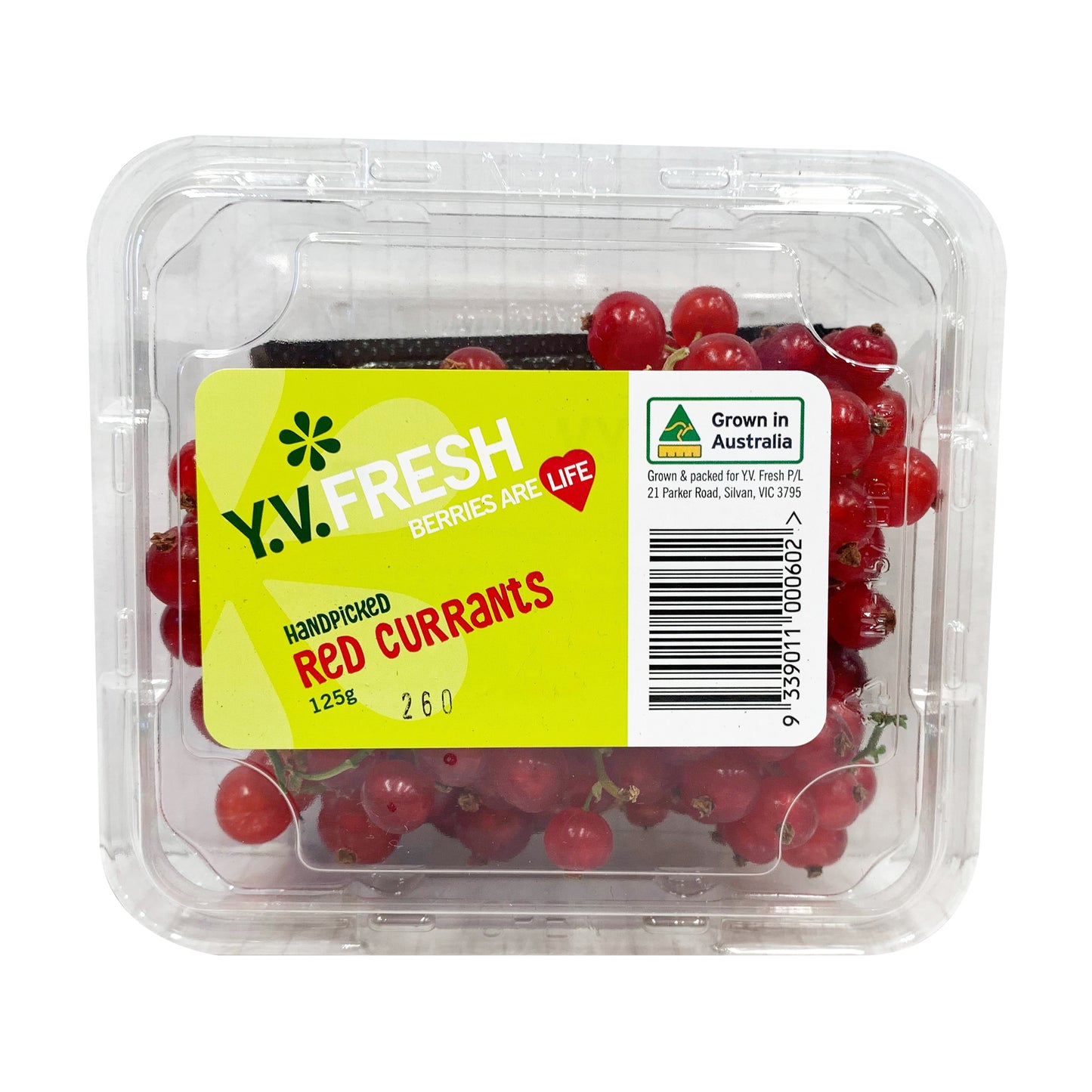 Redcurrants 125g