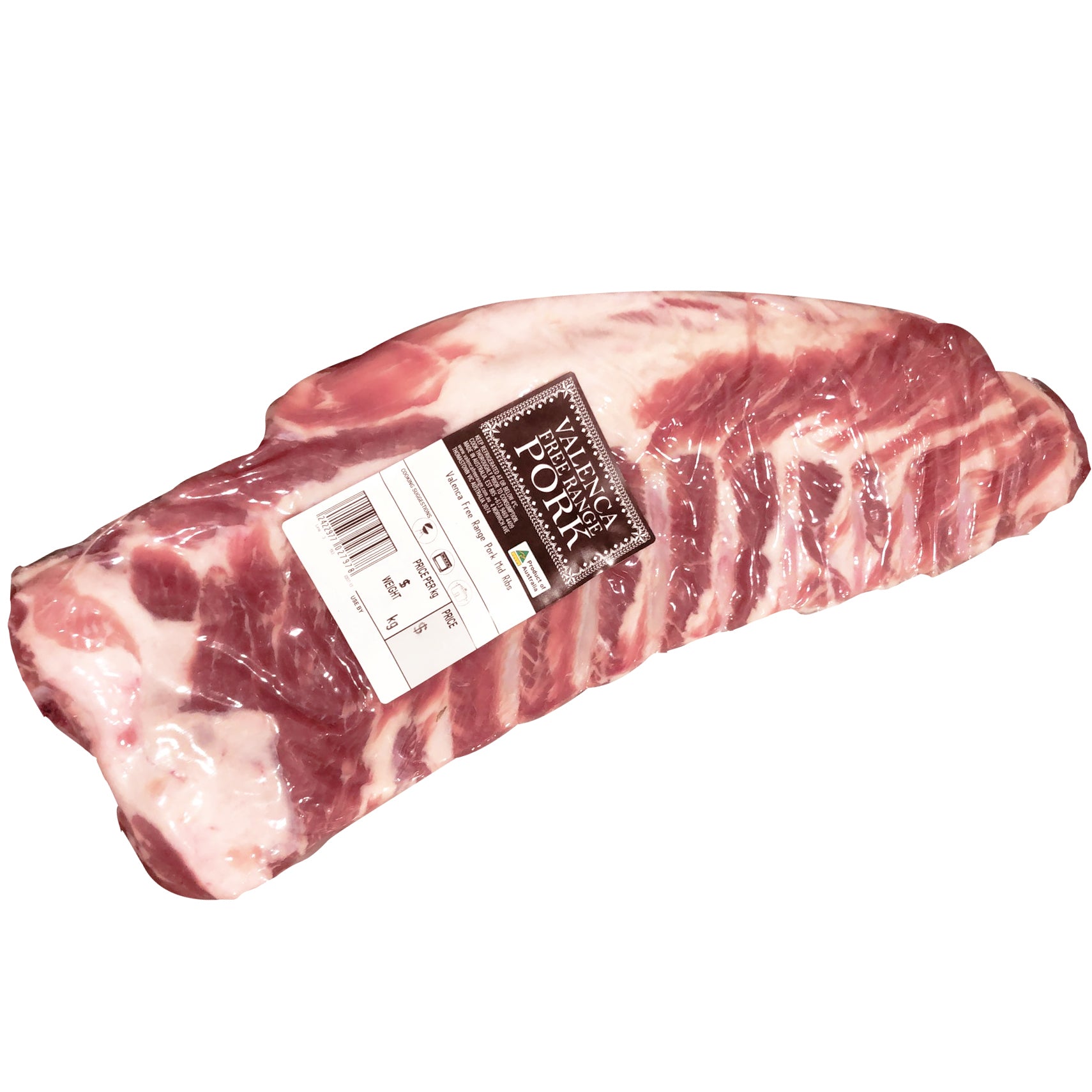 Valenca Free Range Pork Mid Ribs | Harris Farm Online