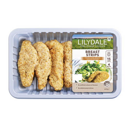 Lilydale Chicken Breast Strip 400g