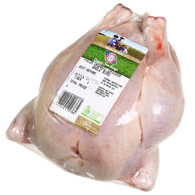 Hobbs Farms Organic Chicken 1.5-2kg