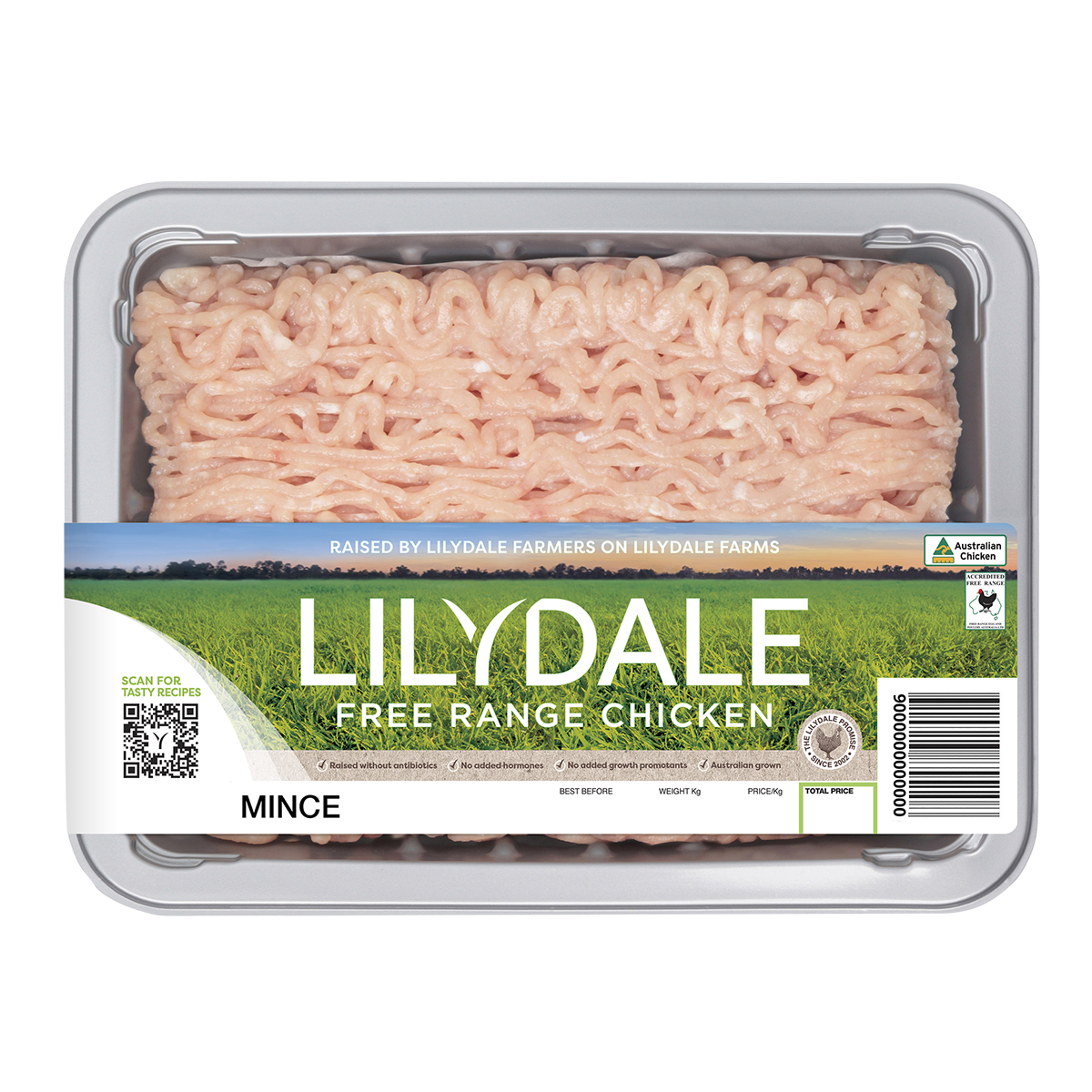 Lilydale Free Range Chicken Mince 500g