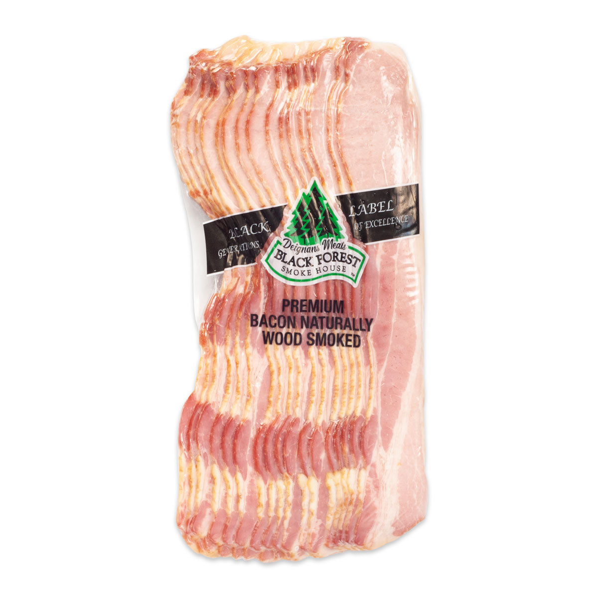 Black Forest Smokehouse Naturally Wood Smoked English Bacon 500g