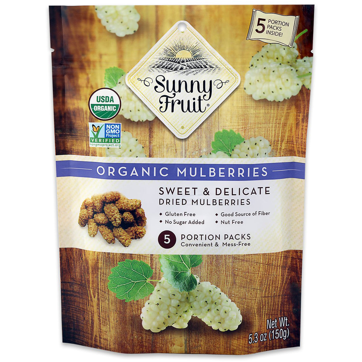 Sunny Fruit Organic Dried Mulberries | Harris Farm Online