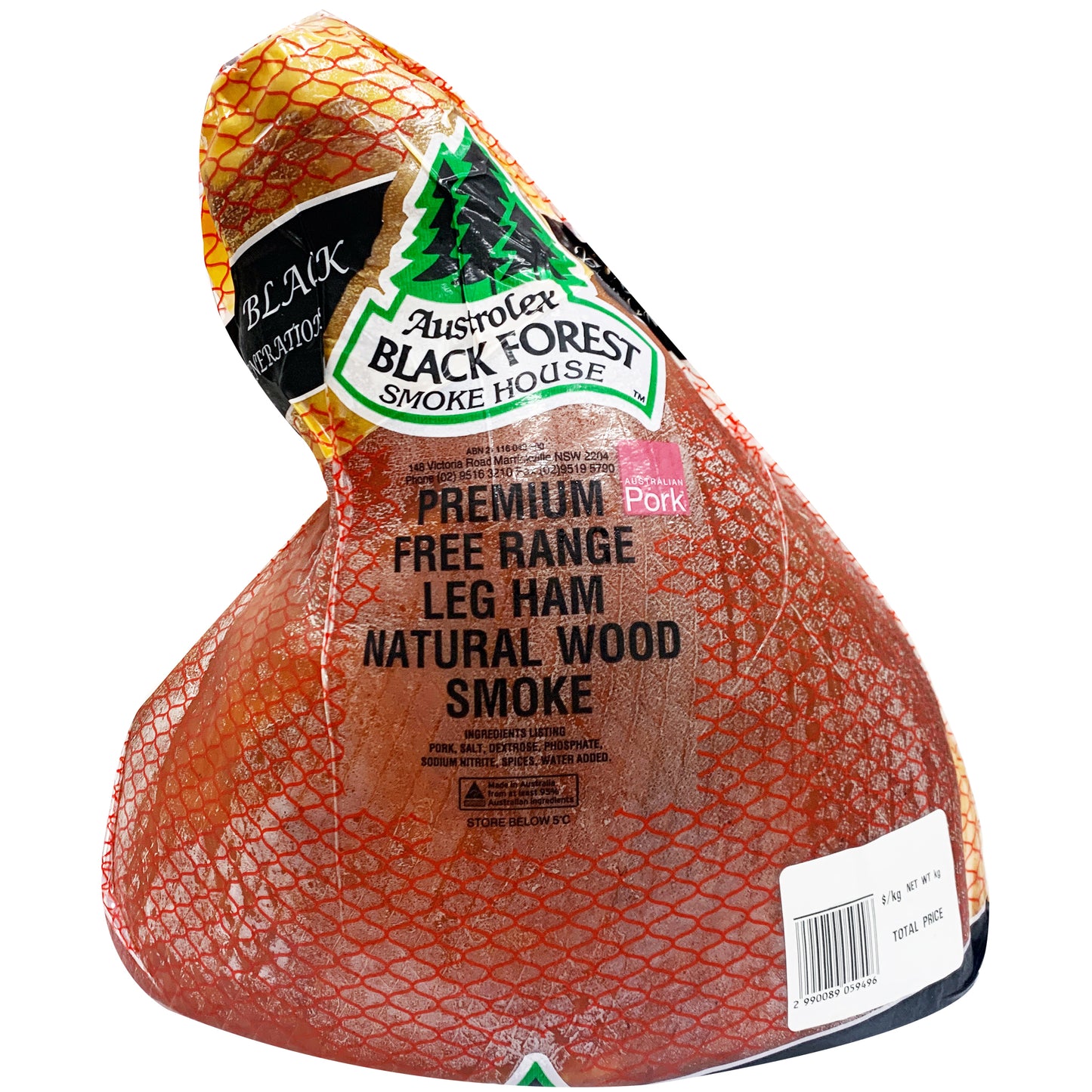 Black Forest Smokehouse Natural Wood Smoked Free Range Half Ham On The Bone | Harris Farm Online