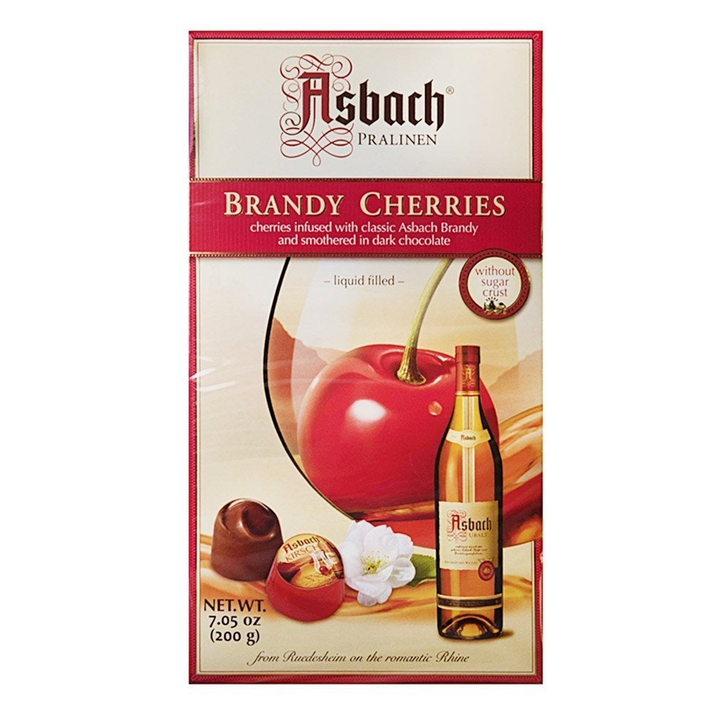 Asbach Dark Chocolate Brandy Cherries 200g  | Harris Farm Online