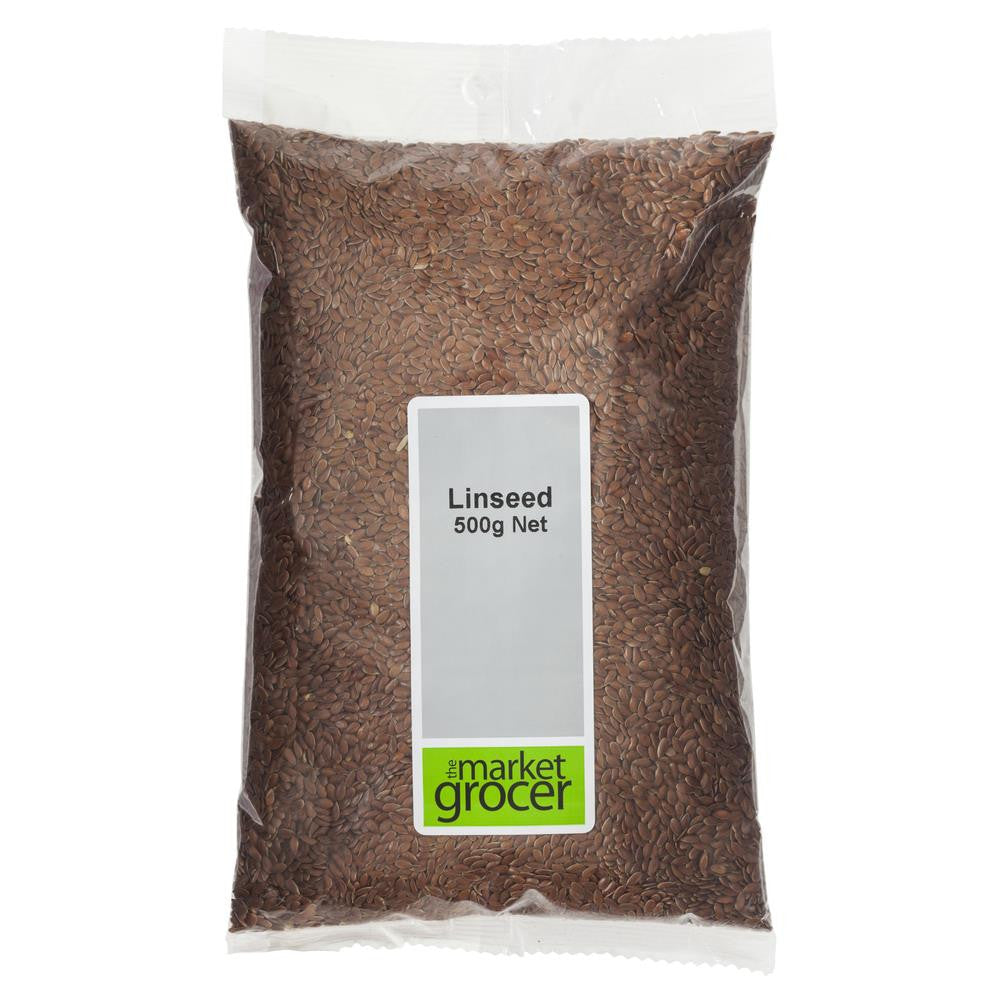 Market Grocer Linseed 500g , Grocery-Nuts - HFM, Harris Farm Markets
 - 1