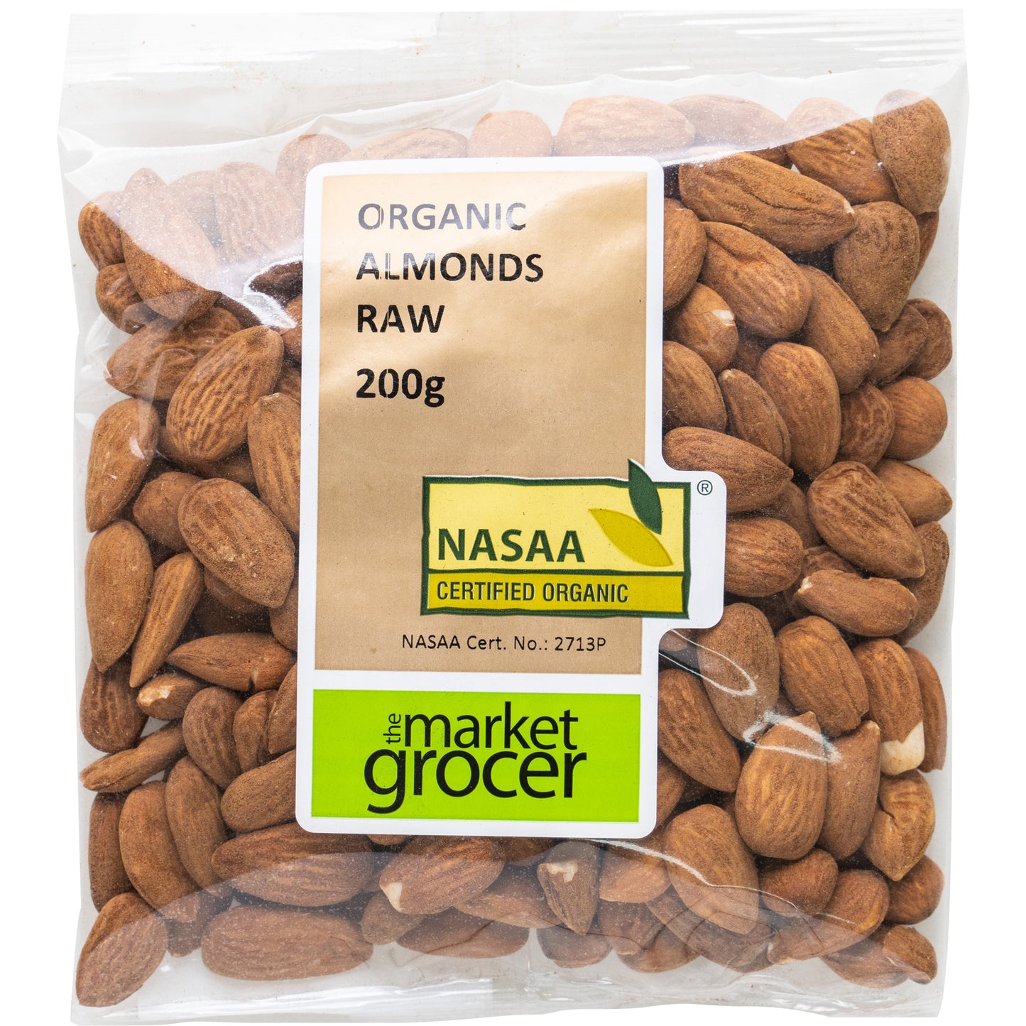 The Market Grocer Almonds Raw Organic | Harris Farm Online