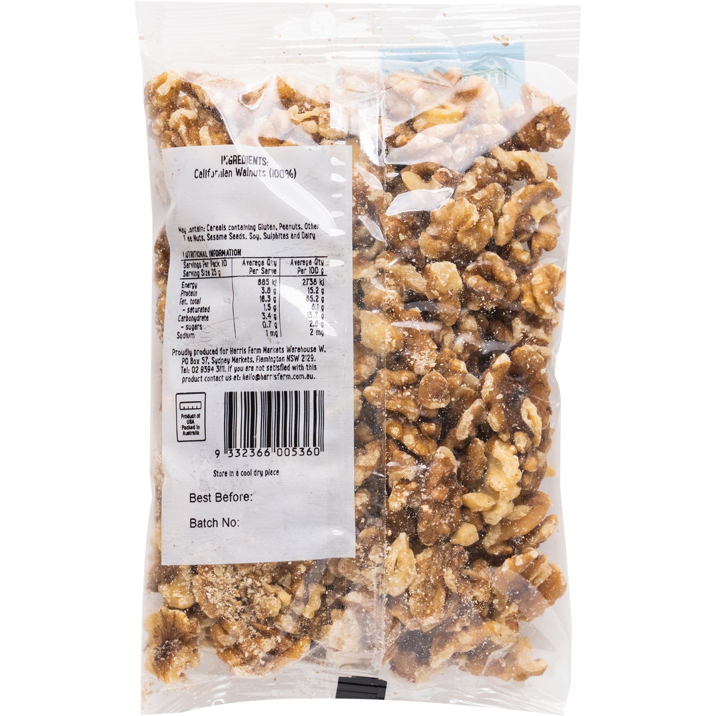 Harris Farm Walnuts 250g