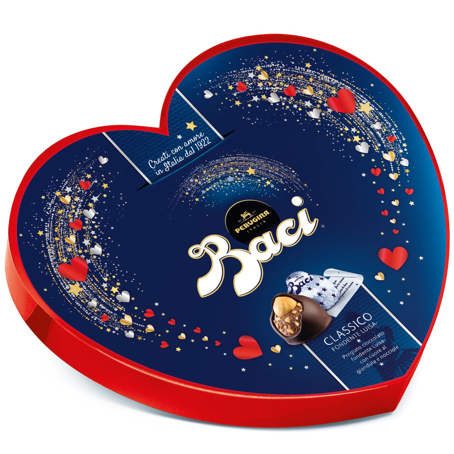 Baci Dark Chocolate Praline Heart Box | Harris Farm Online