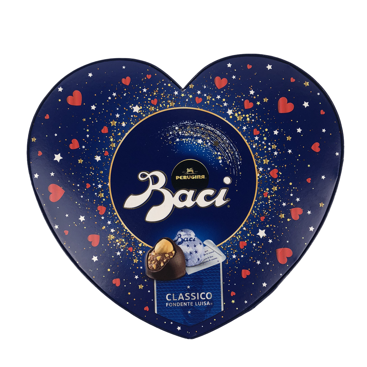 Baci Dark Chocolate Praline Heart Box 100g