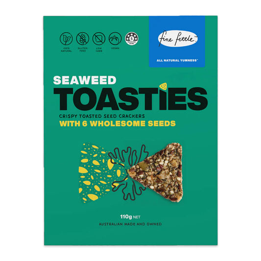 Fine Fettle Seaweed Toasties 110g | Harris Farm Online