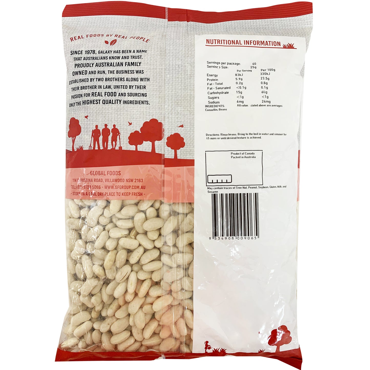 Galaxy Cannellini Beans 1kg