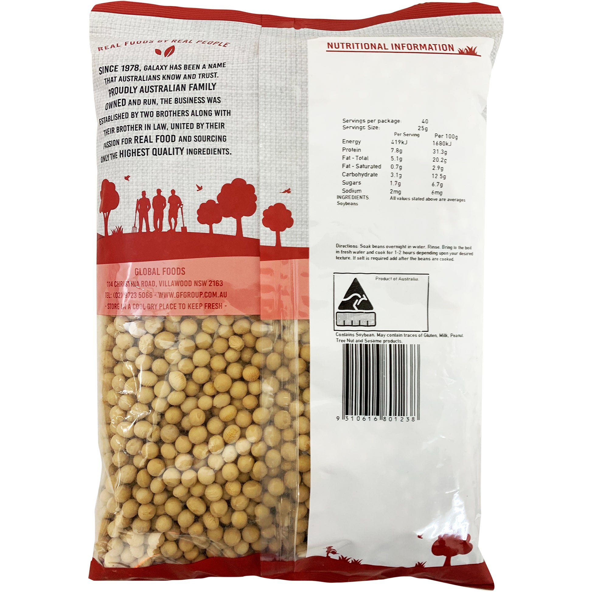 Galaxy - Australian Soya Beans | Harris Farm Online