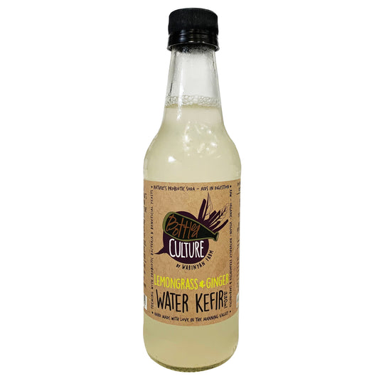 Bottled Culture Drinks Lemongrass and Ginger Water Kefir 330ml