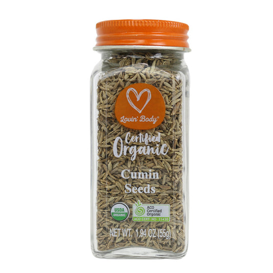 Lovin Body Organic Cumin Seeds 55g