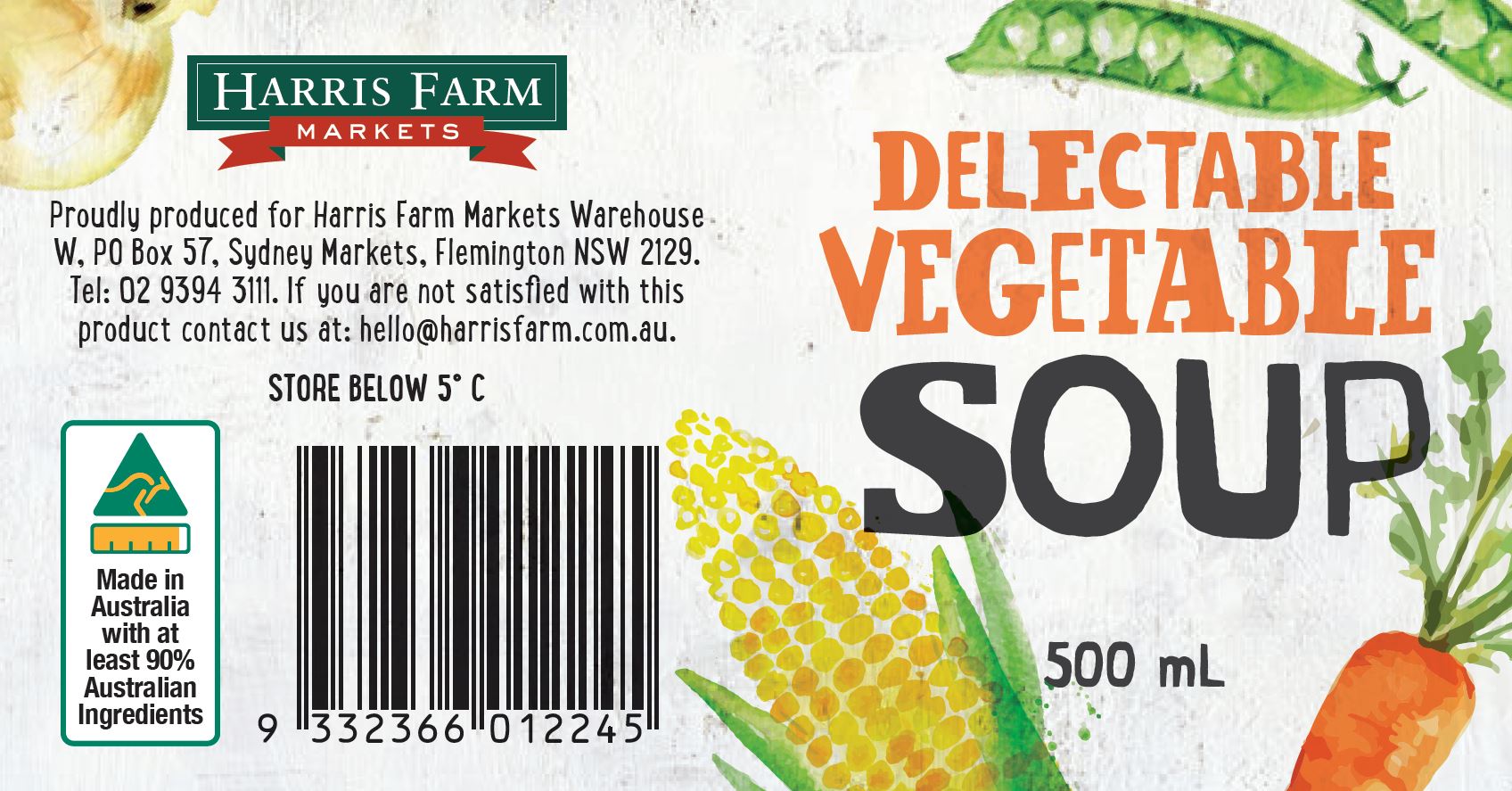 Harris Farm Soup Delectable Vegetable | Harris Farm Online