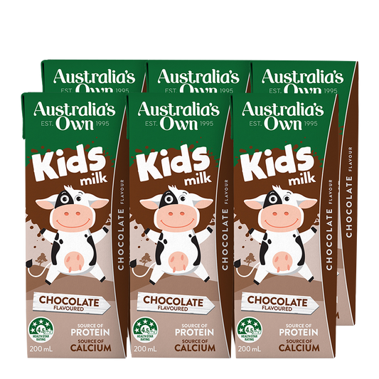 Australia's Own Kids Milk Chocolate 6x200ml