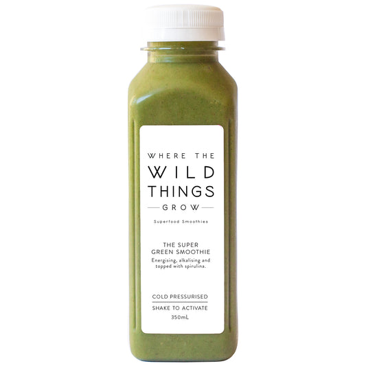 Where The Wild Things Grow Superfood Smoothies The Super Green 370ml