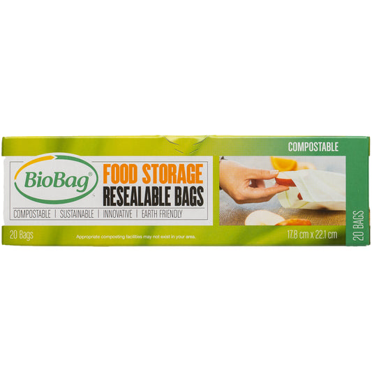 Biobag Food Storage Resealable Bags | Harris Farm Online