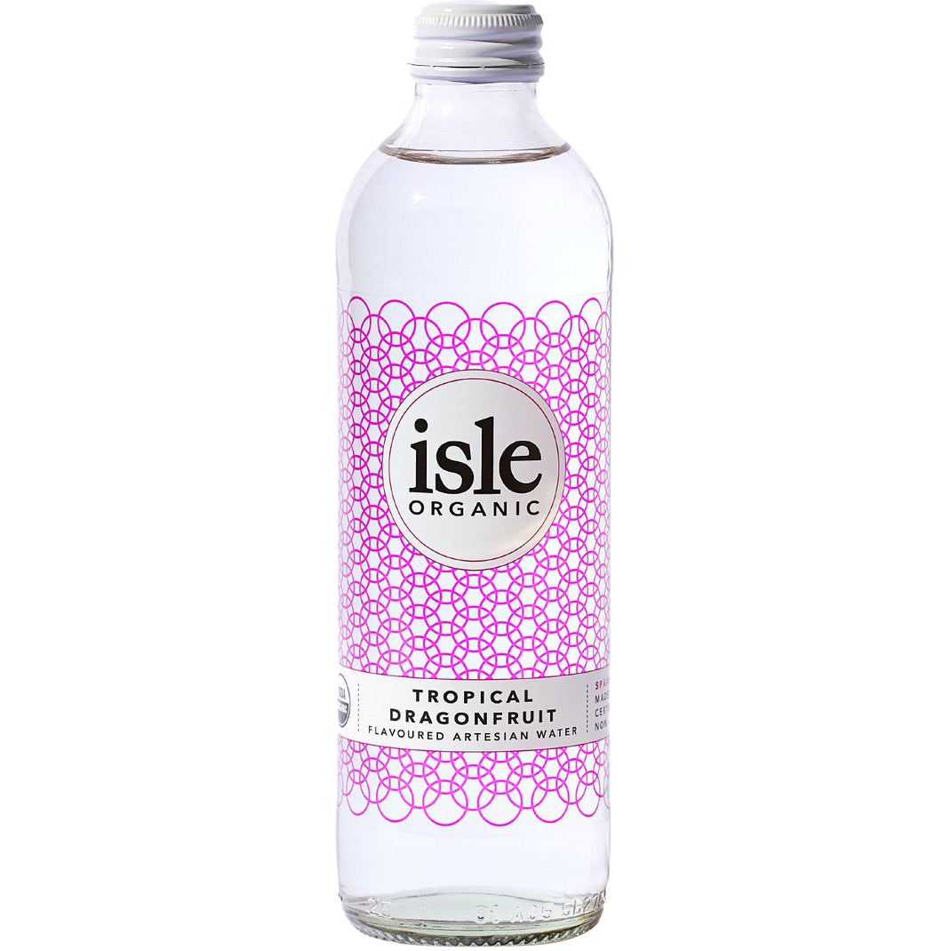 Isle Organic Sparkling Artesian Water Tropical Dragonfruit | Harris Farm Online