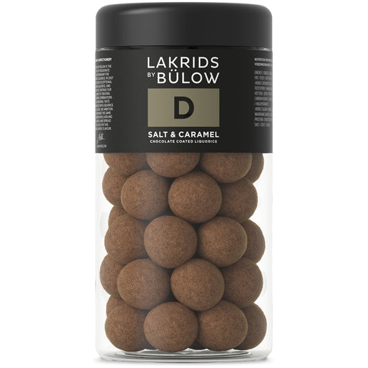 Lakrids by Bulow D Chocolate Coated Liquorice Salt and Caramel | Harris Farm Online