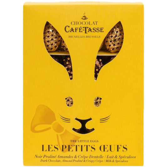 Cafe' Tasse Assorted Chocolate Eggs Rabbit Box | Harris Farm Online