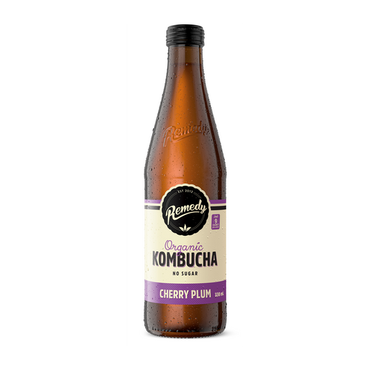 Remedy Drinks Organic Kombucha Cherry Plum 330ml