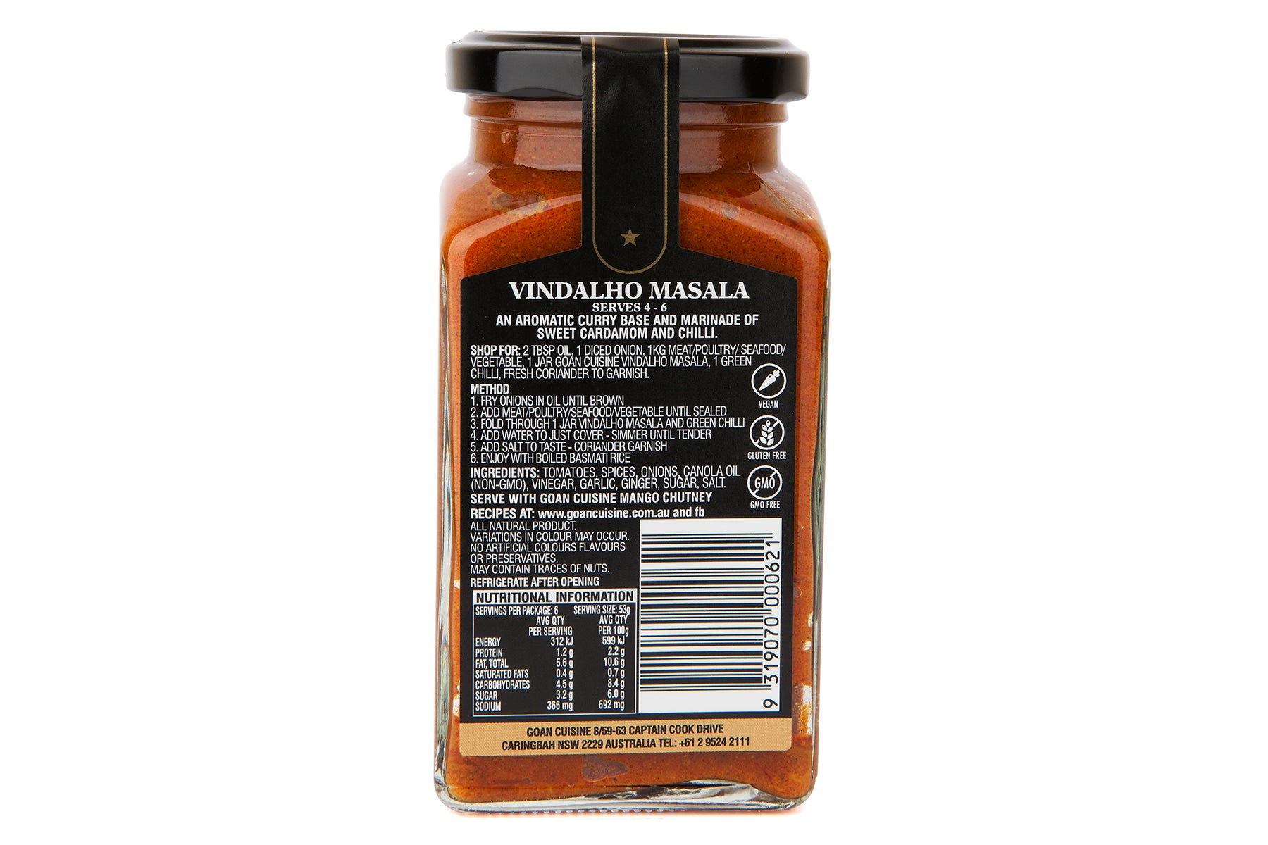 Goan Cuisine - Vindalho Masala | Harris Farm Online