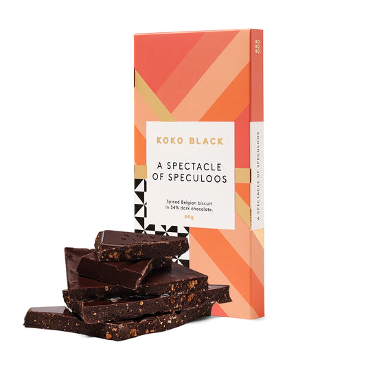 Koko Black Dark Chocolate A Spectacle of Speculoos | Harris Farm Online