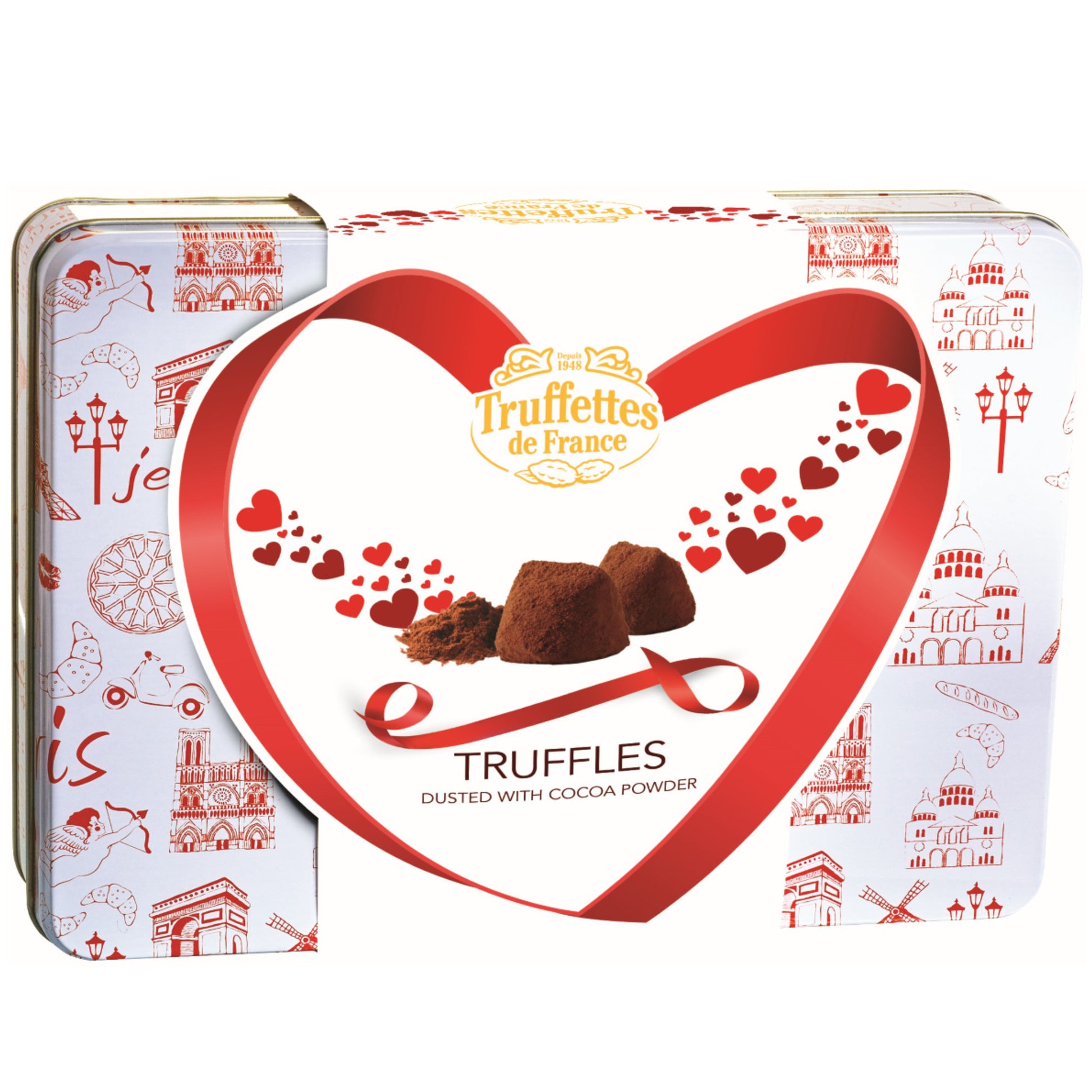 Truffettes De France Cocoa Dusted Truffle Tin | Harris Farm Online