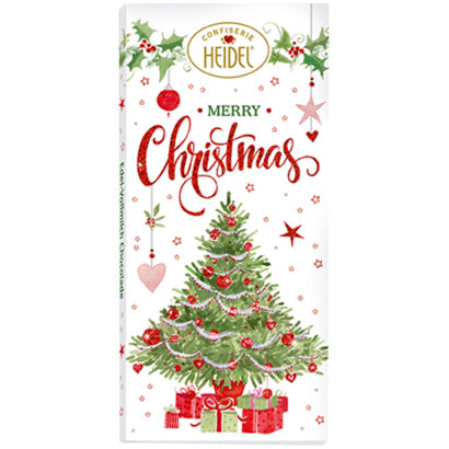 Confiserie Heidel Milk Chocolate White Christmas Bar | Harris Farm Online