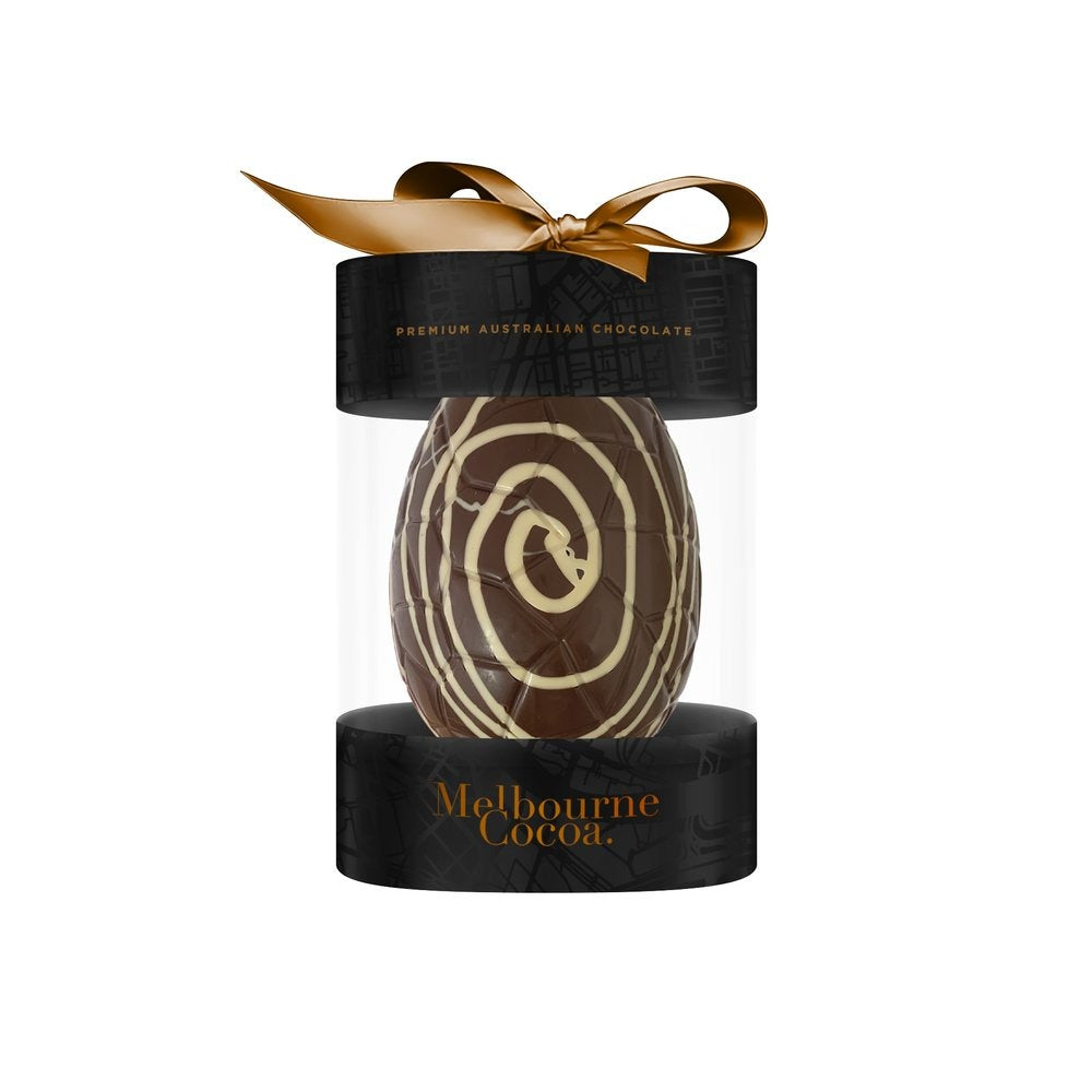 Melbourne Cocoa Salted Caramel Milk Chocolate Easter Egg 150g