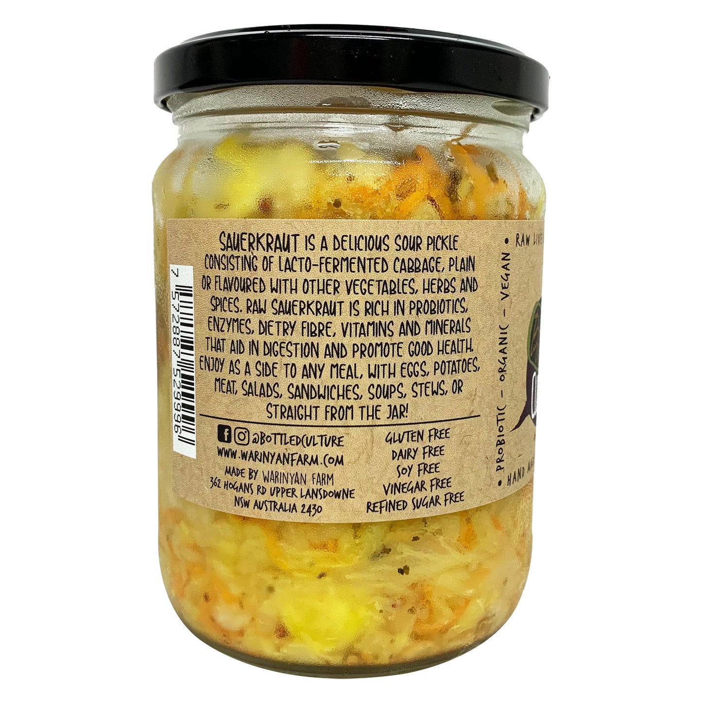 Bottled Culture Kraut Slaw 450g