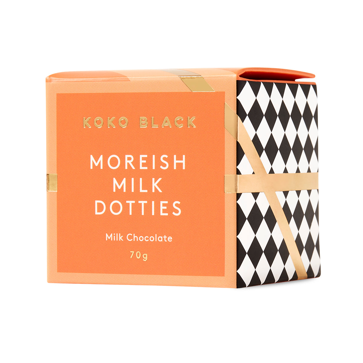 Koko Black Milk Chocolate Moreish Milk Dotties Cube | Harris Farm Online