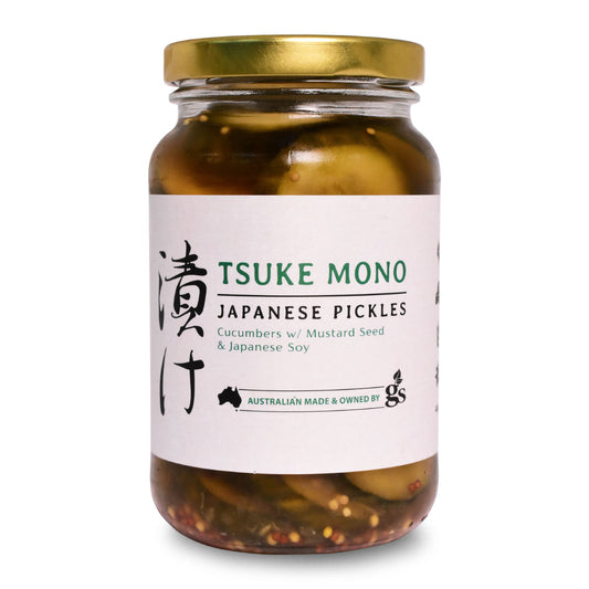 Tsuke Mono Japanese Pickles Cucumber with Mustard Seed and Japanese Soy 400g | Harris Farm Online