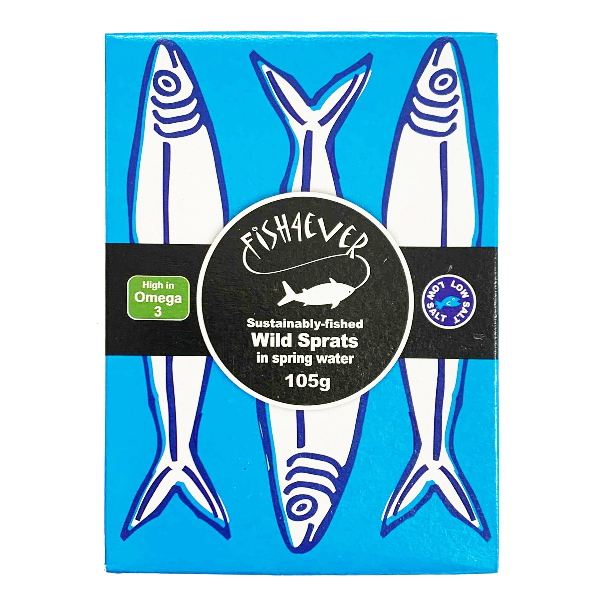 Fish4Ever Scottish Brisling Sardine Sprats in Spring Water | Harris Farm Online