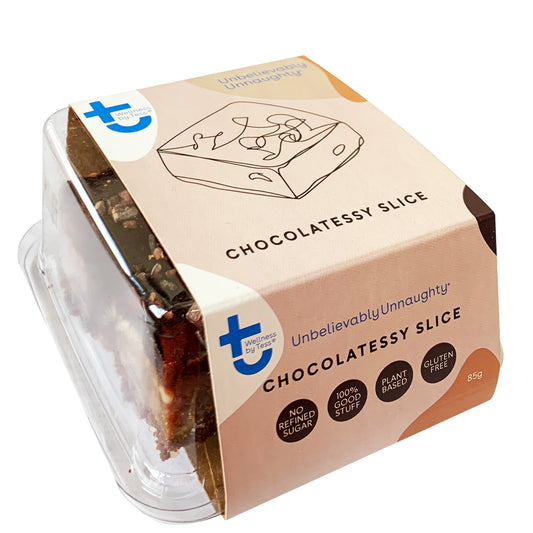 Wellness by Tess Chocolatessy Slice | Harris Farm Online