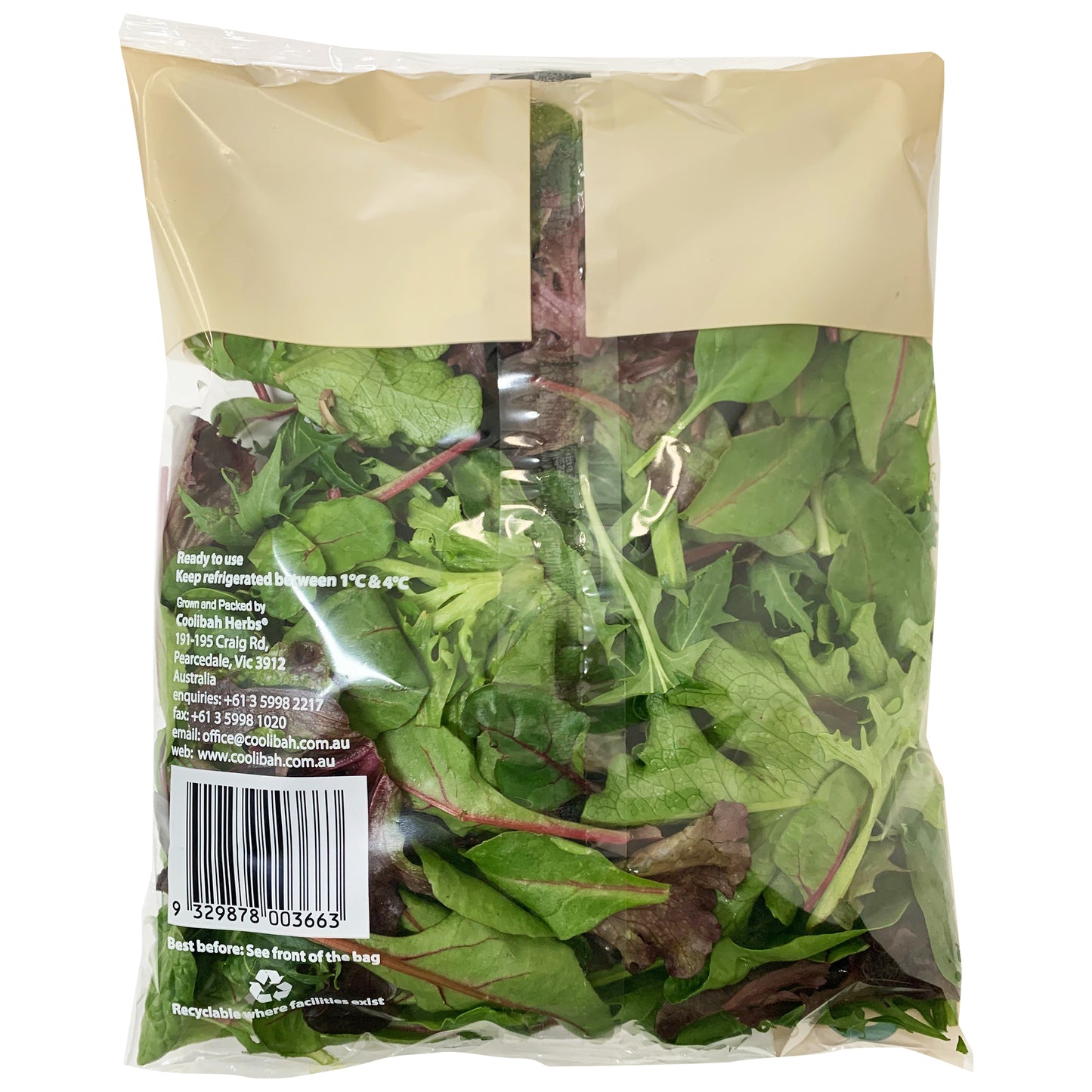 Salad Organic Mix 100g