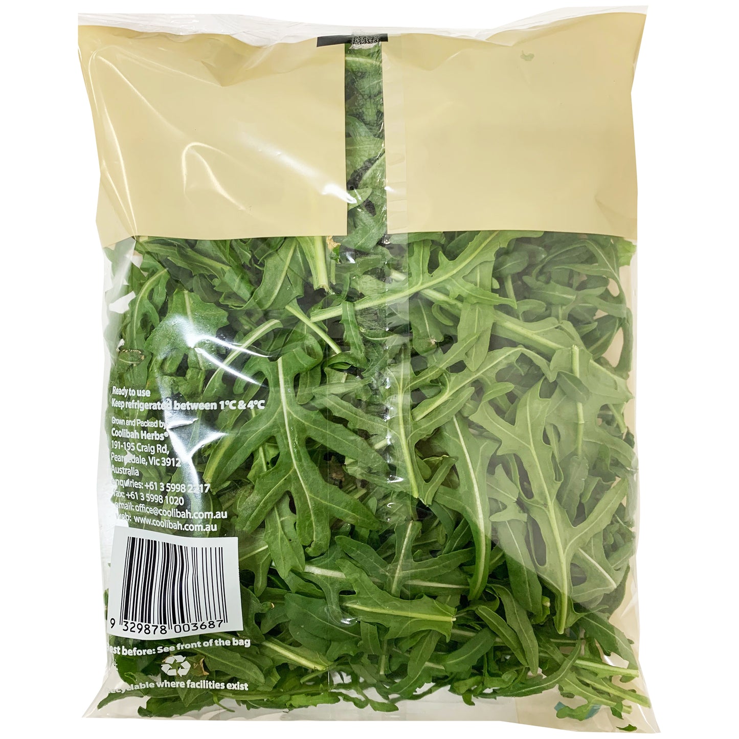 Coolibah Salad Organic Wild Roquette 100g