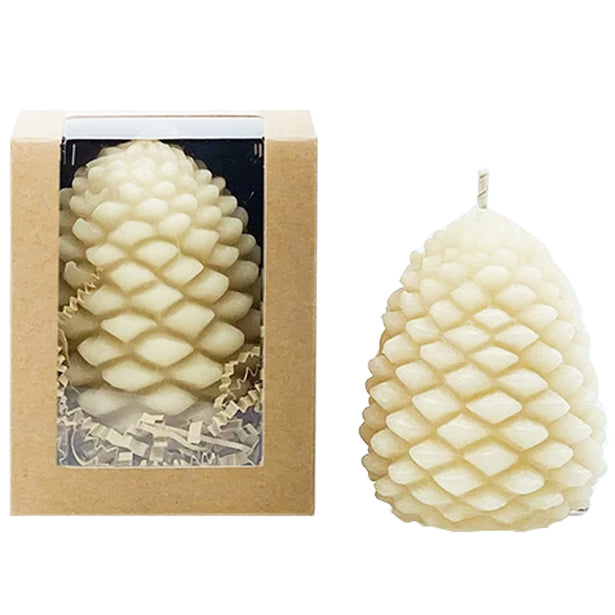 Queen B Large Pine Cone Candle | Harris Farm Online